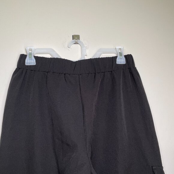 Junior's Medium Blenca Black Wide Leg Dress Pants - Picture 8 of 8